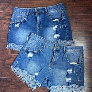 Blue Jean Shorts Bundle